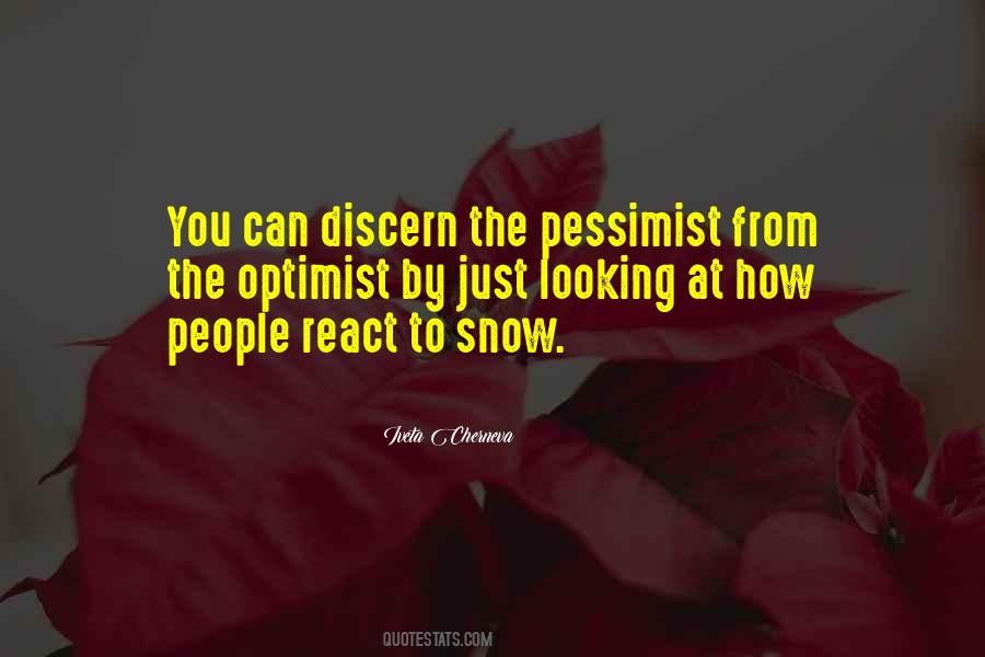 Quotes About Pessimist #1087571