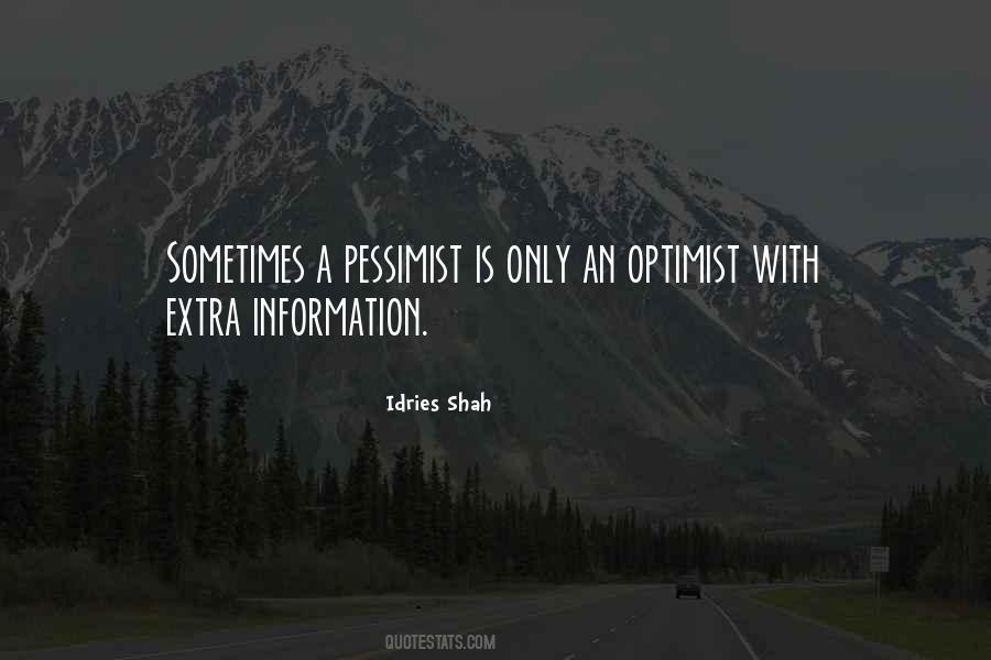 Quotes About Pessimist #119922 Quotes About Pessimist #119922