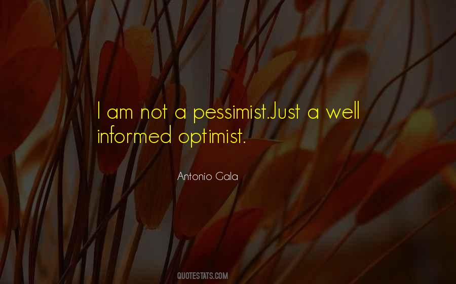 Quotes About Pessimist #1661967