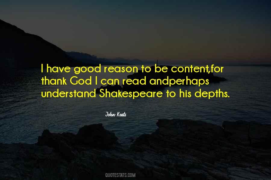Quotes About Reading Shakespeare #1073071