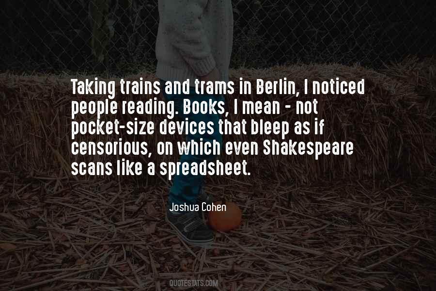 Quotes About Reading Shakespeare #1200082