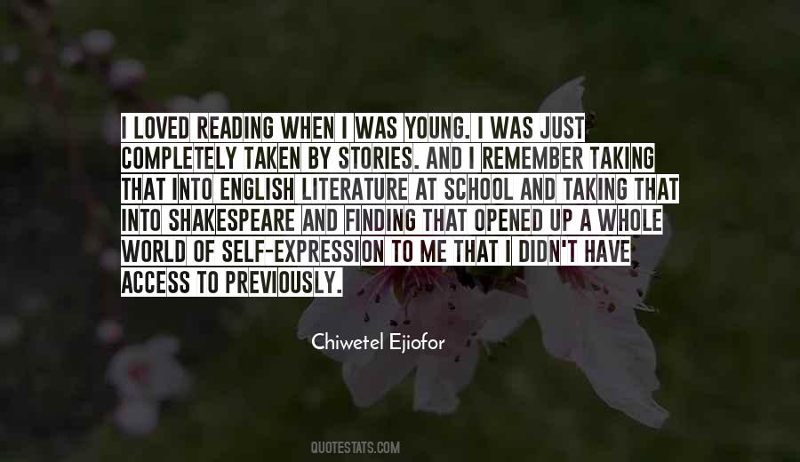 Quotes About Reading Shakespeare #1710642