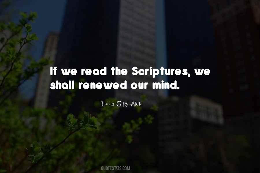 Quotes About Reading Scriptures #1326495