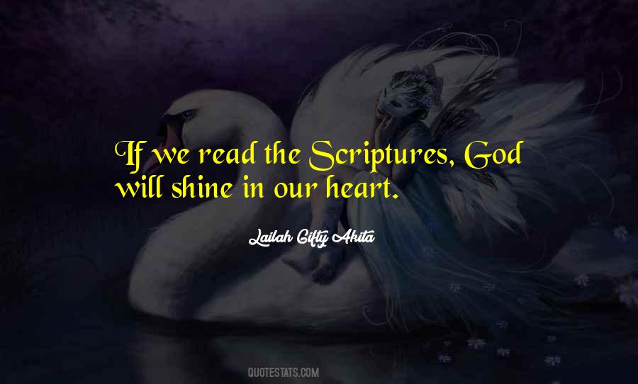 Quotes About Reading Scriptures #167912