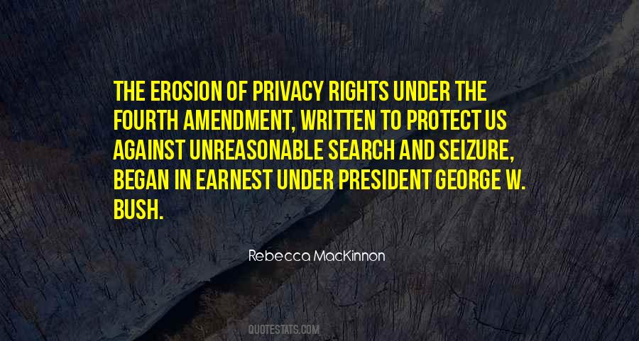 Quotes About Fourth Amendment #1336850