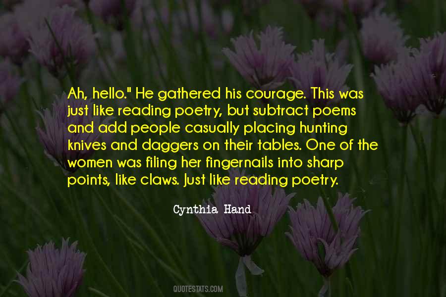 Quotes About Reading Poetry #320869