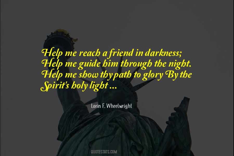 Holy Light Quotes #1662203