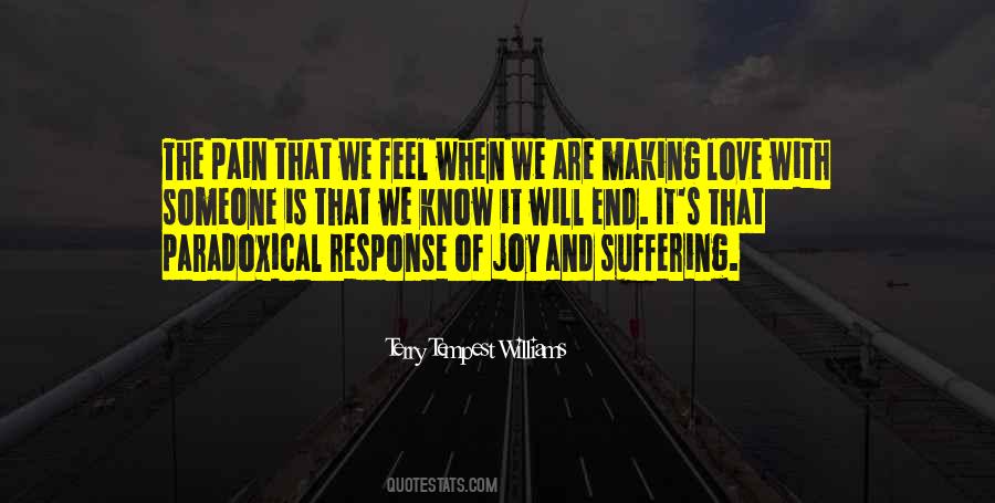 Quotes About Suffering And Joy #273274