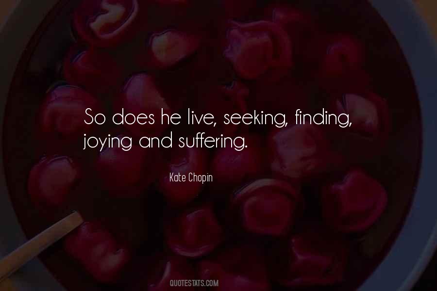 Quotes About Suffering And Joy #280099