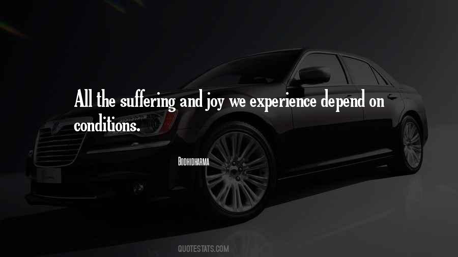 Quotes About Suffering And Joy #460739