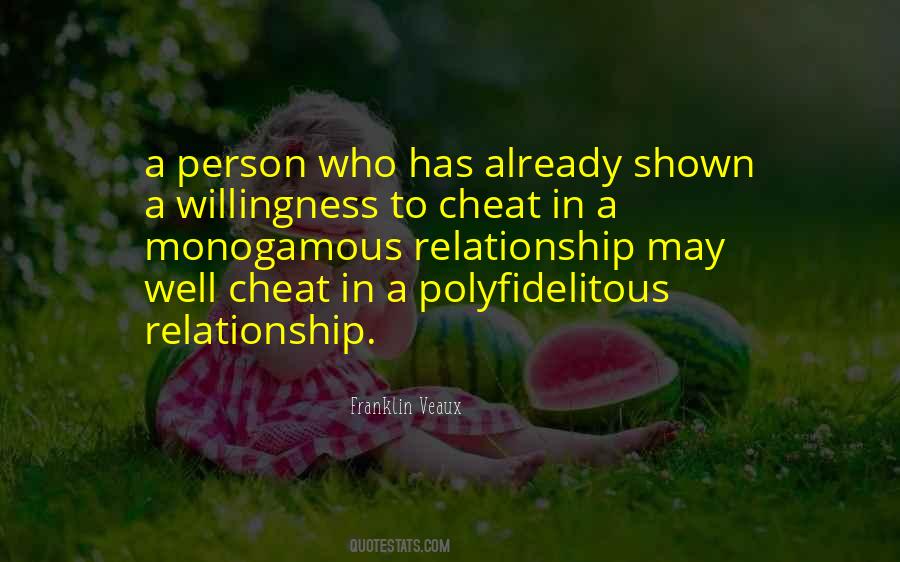 Quotes About Monogamous Relationship #463736