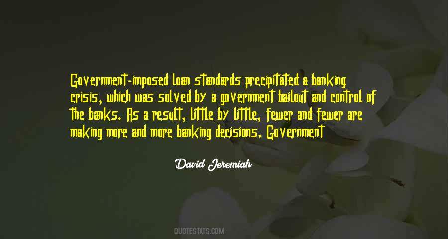 Quotes About Banking Crisis #1796020