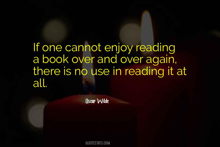 Quotes About Reading Oscar Wilde #104389