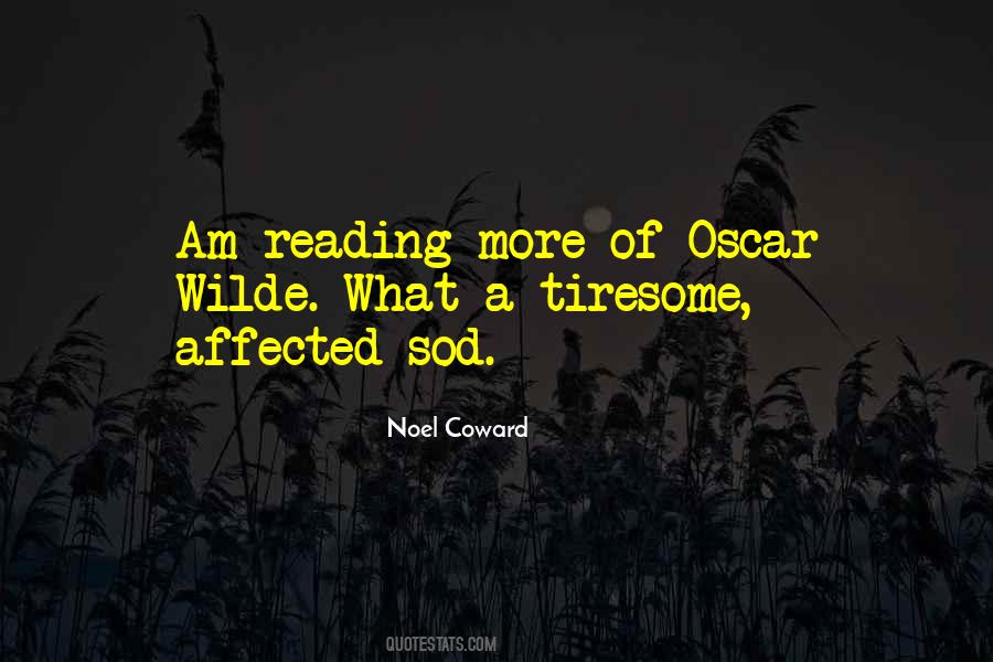 Quotes About Reading Oscar Wilde #43439