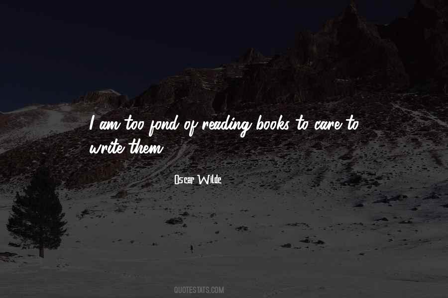 Quotes About Reading Oscar Wilde #795892