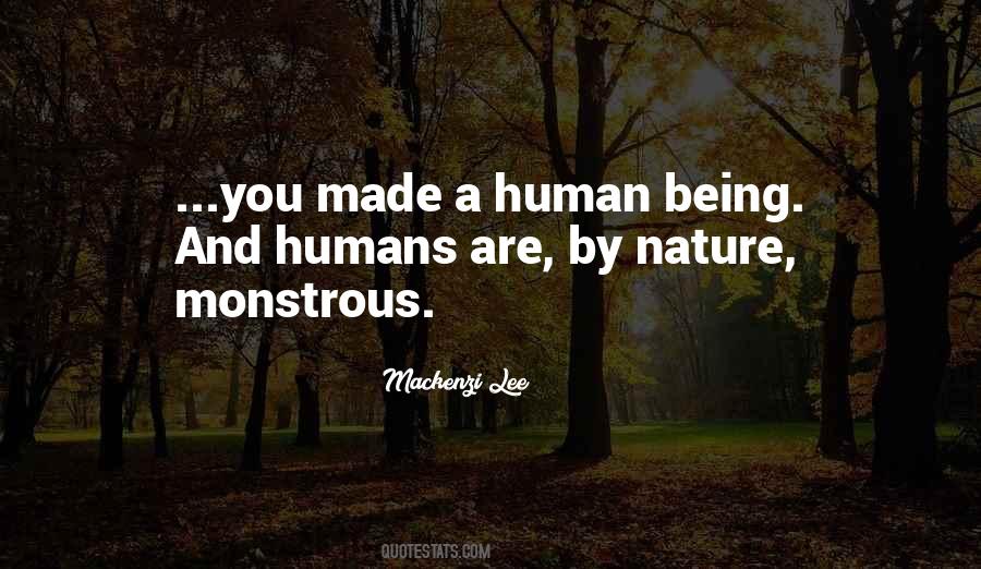 Quotes About Humans And Nature #1021396