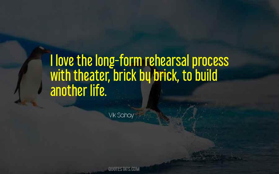 Quotes About Bricks And Love #971334