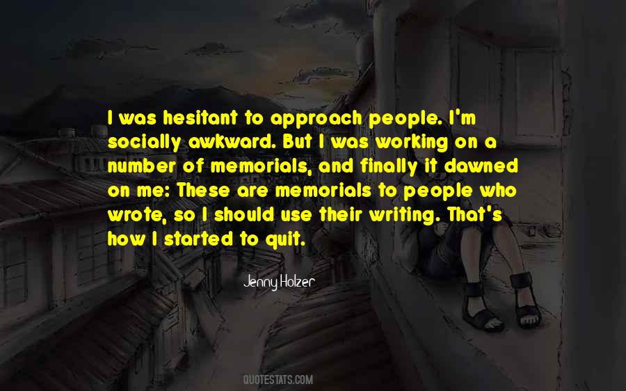 Quotes About Socially Awkward #1738424