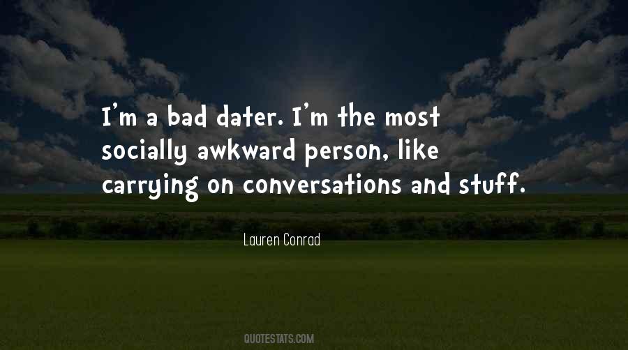 Quotes About Socially Awkward #456611