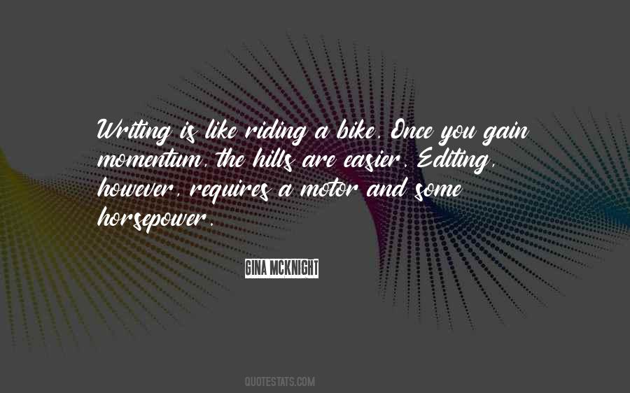 Quotes About Riding A Bike #1729119