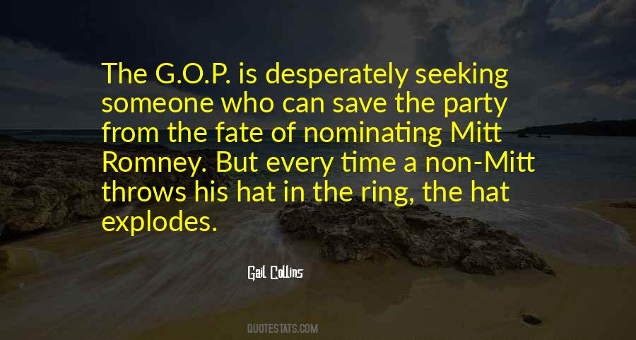Quotes About Nominating Someone #1444587