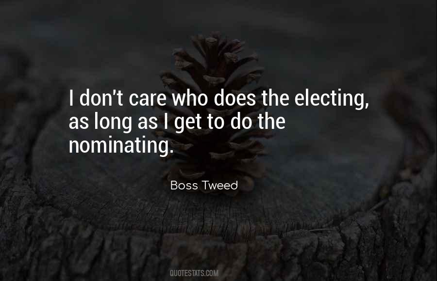 Quotes About Nominating Someone #786190