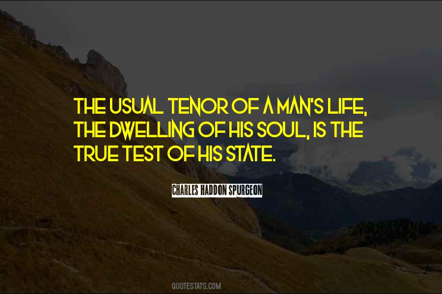 True Test Of A Man Quotes #573190