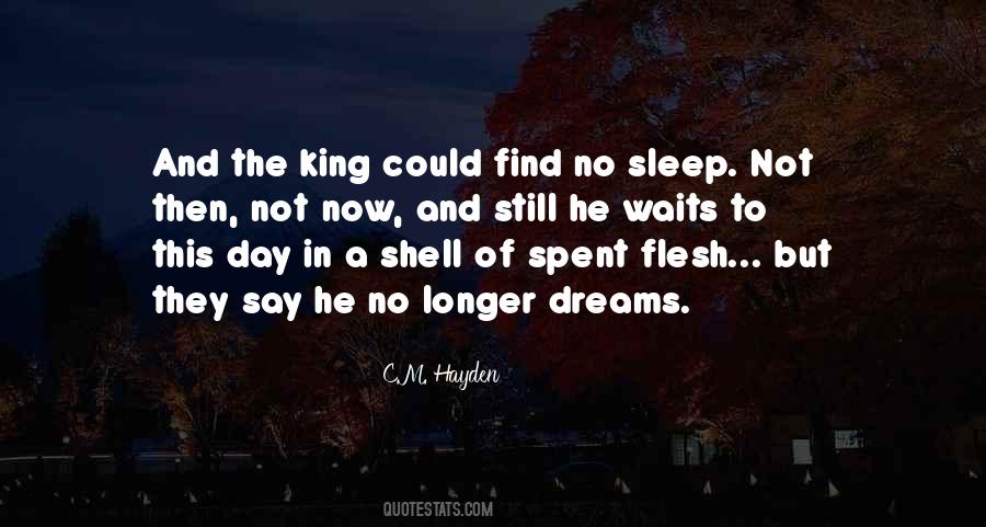 Quotes About Dreams When You Sleep #226984