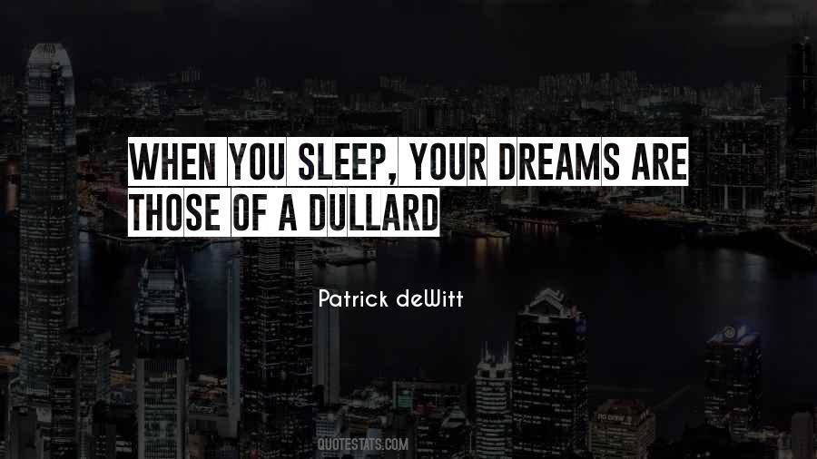 Quotes About Dreams When You Sleep #968092