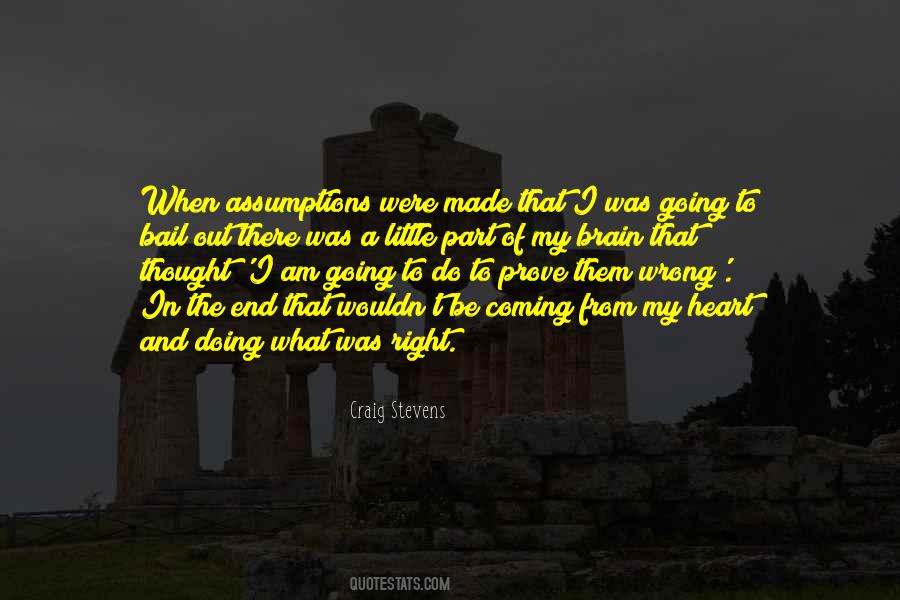 Quotes About Assumptions #1337684