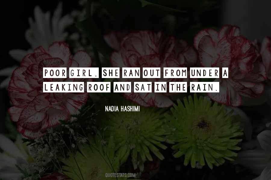Quotes About Girl In The Rain #17625