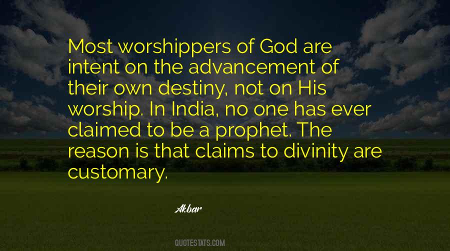 Quotes About Worshippers #336745
