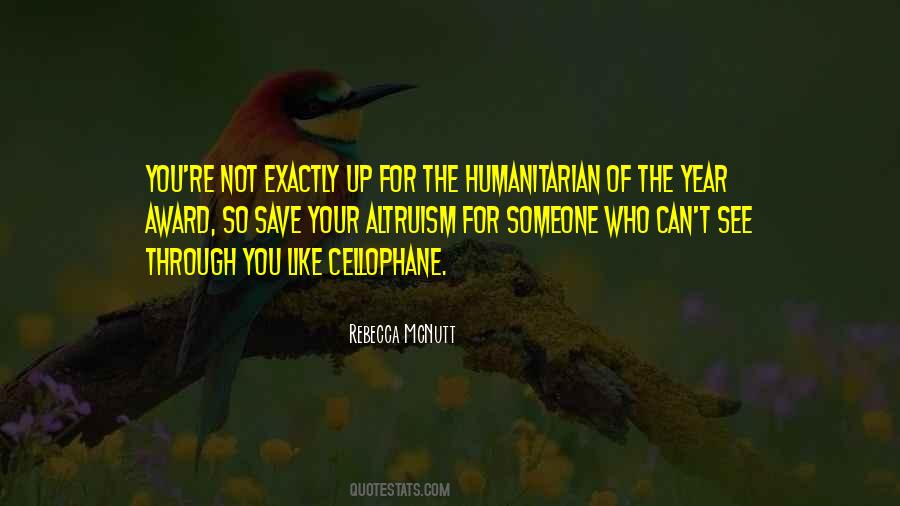 Quotes About Humanitarian #1198492