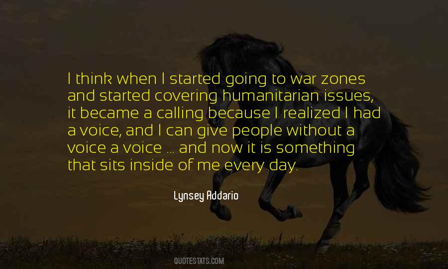 Quotes About Humanitarian #1360788