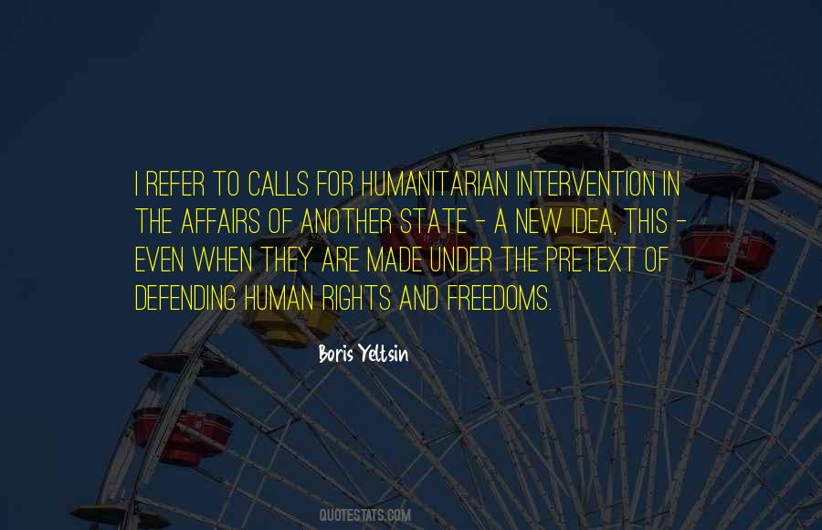 Quotes About Humanitarian #1374794