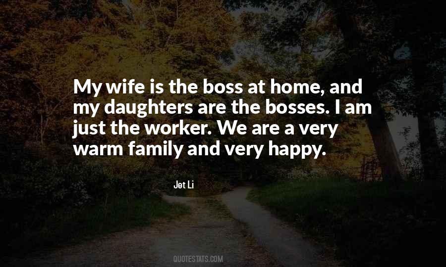 Wife Is The Boss Quotes #140485