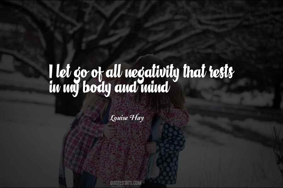 Quotes About Negativity #1097615