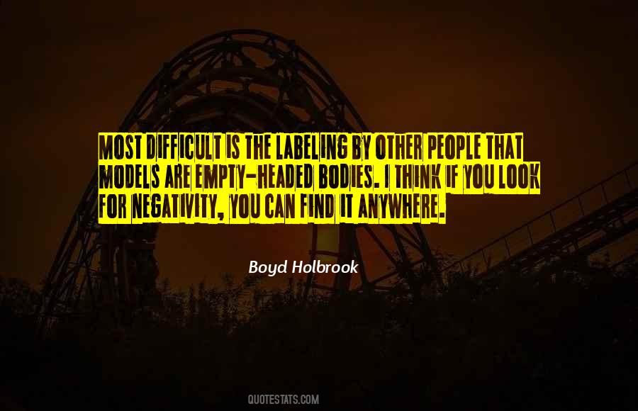 Quotes About Negativity #1111854