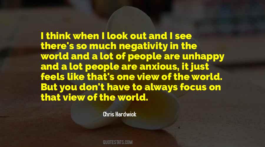 Quotes About Negativity #1140150