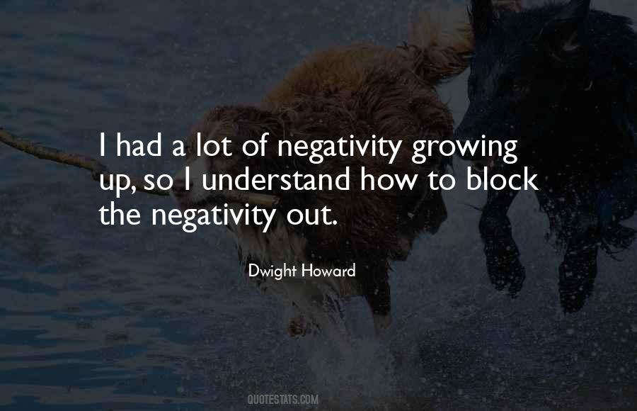 Quotes About Negativity #1185855