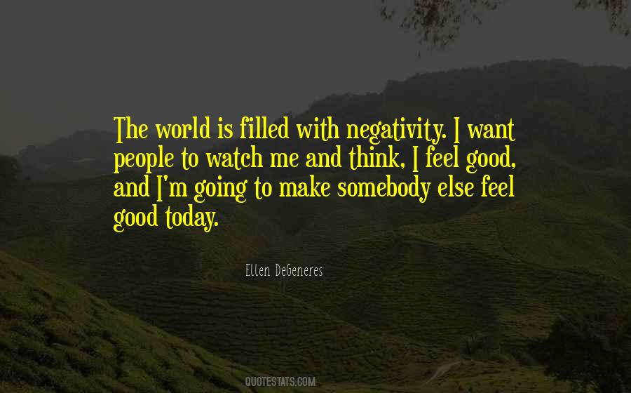 Quotes About Negativity #1256112