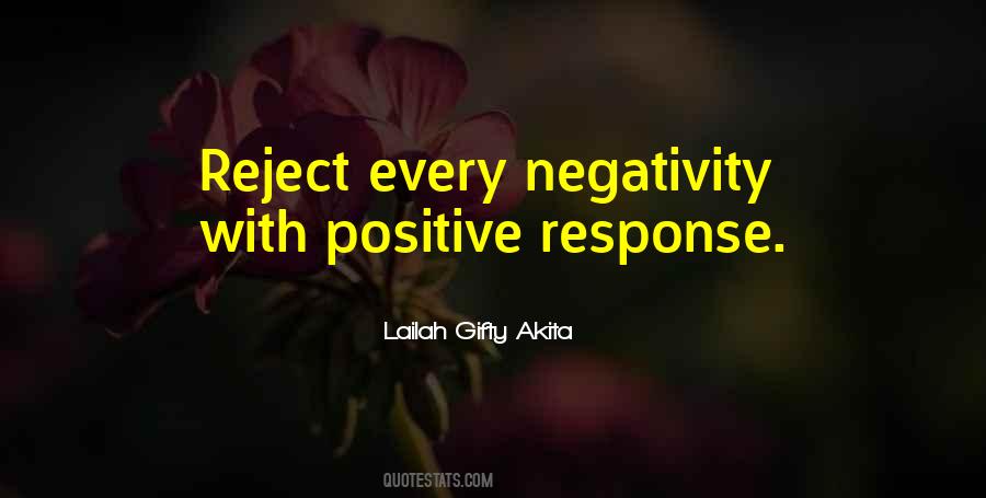 Quotes About Negativity #952772