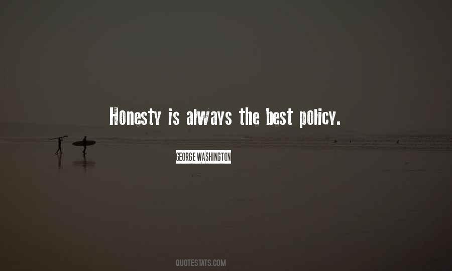 Quotes About Honesty #1708877