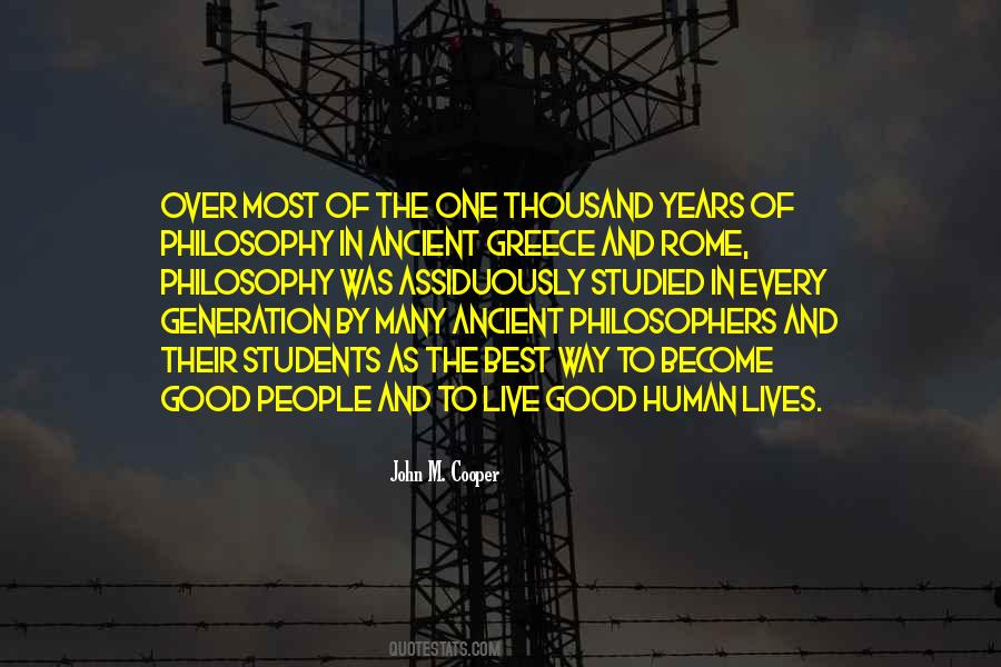 Philosophy Rome Quotes #243809