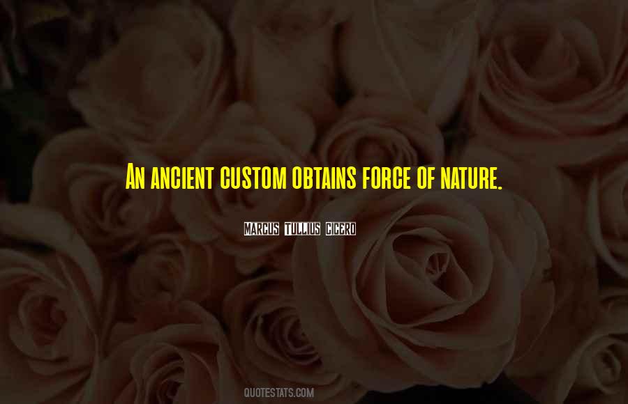 Quotes About Forces Of Nature #277582