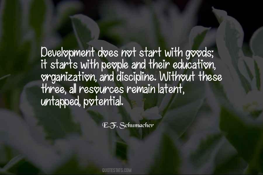 Quotes About Education And Development #1160598