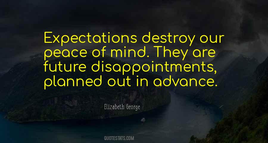 Quotes About Disappointments #1036961