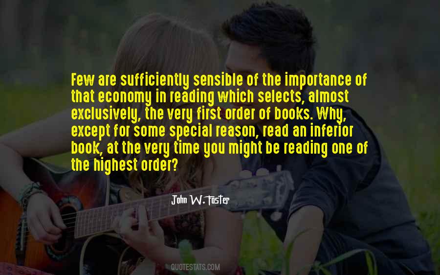 Quotes About Reading Importance #1046718