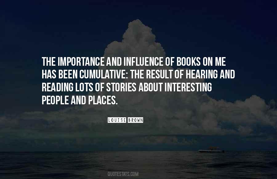 Quotes About Reading Importance #1154055