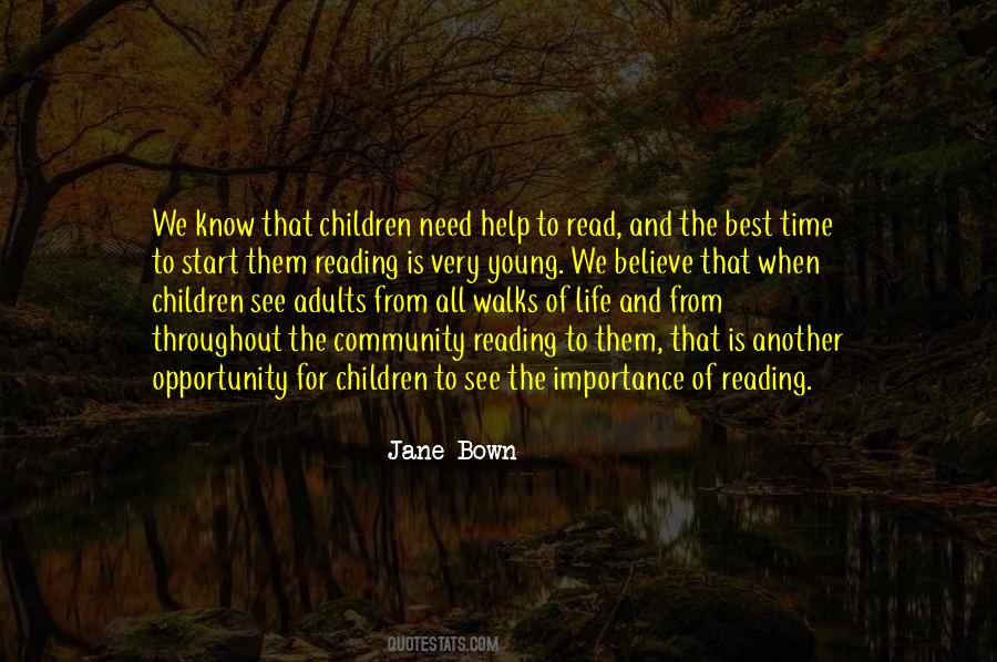 Quotes About Reading Importance #255626